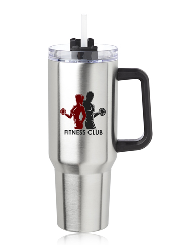 40 oz. Alps Stainless Steel Travel Mugs with Handle 1