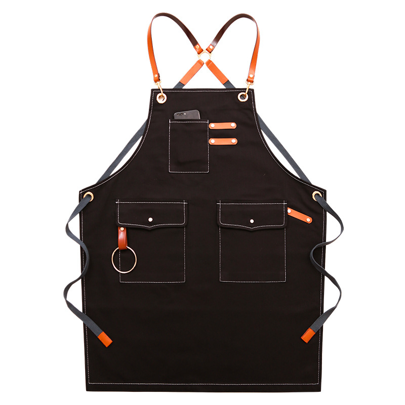 Chef Customized Aprons for Men Women / Large Pockets 10