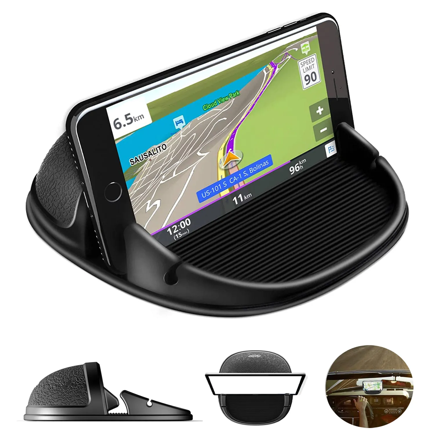 Car Phone Mount Silicone Pad Mat For Various Dashboards 1