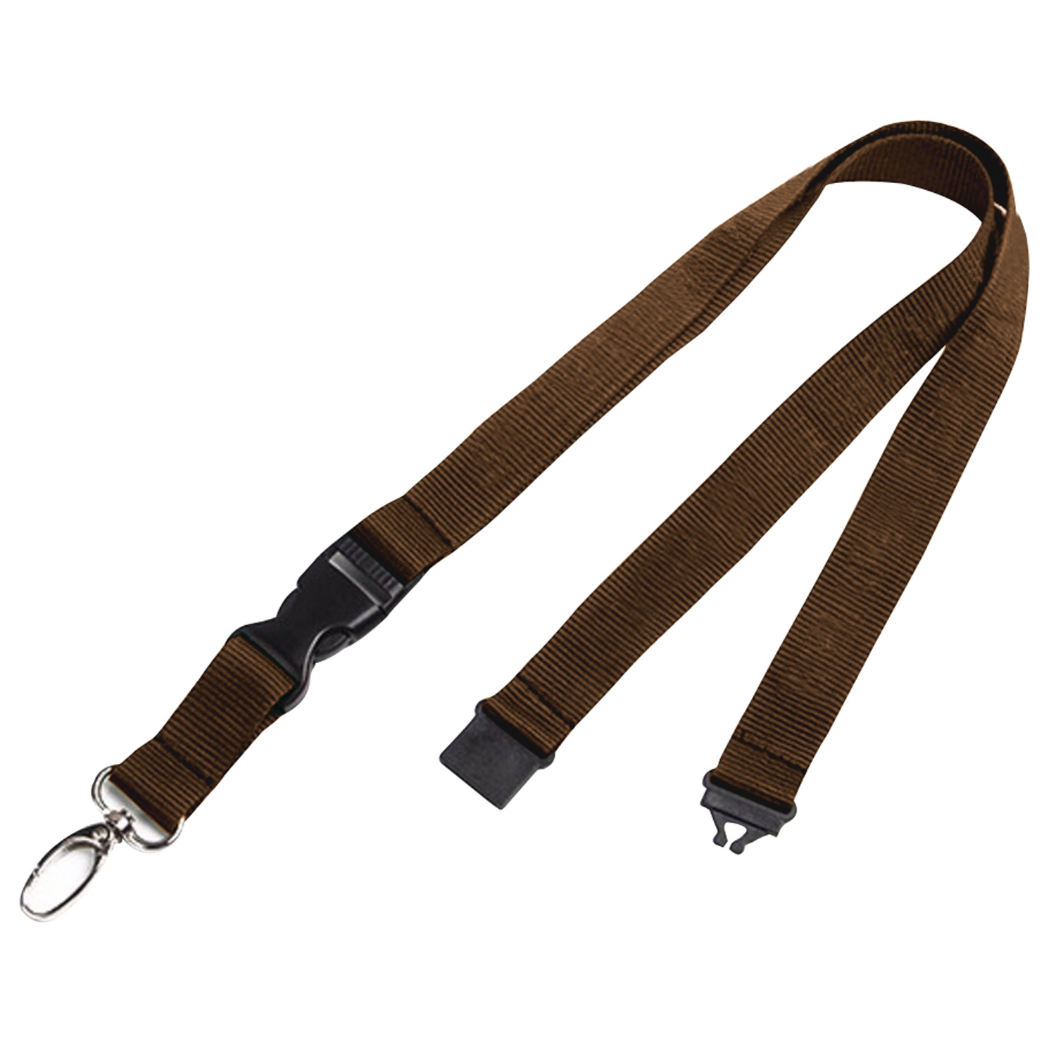 Polyester Lanyards w/ Buckle Release and Safety 24
