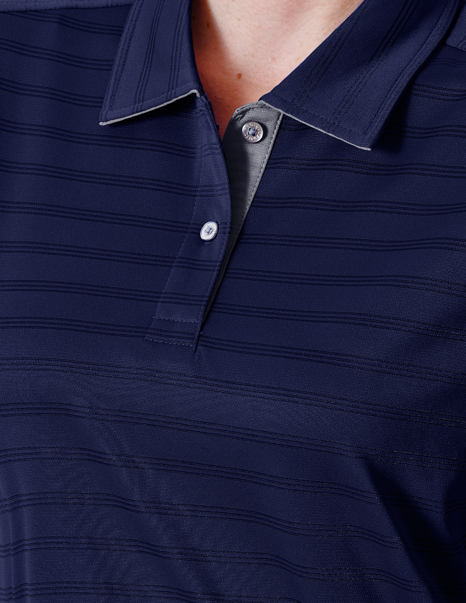 Ladies' Paradigm Engineer Track Knit Polo Shirt 1
