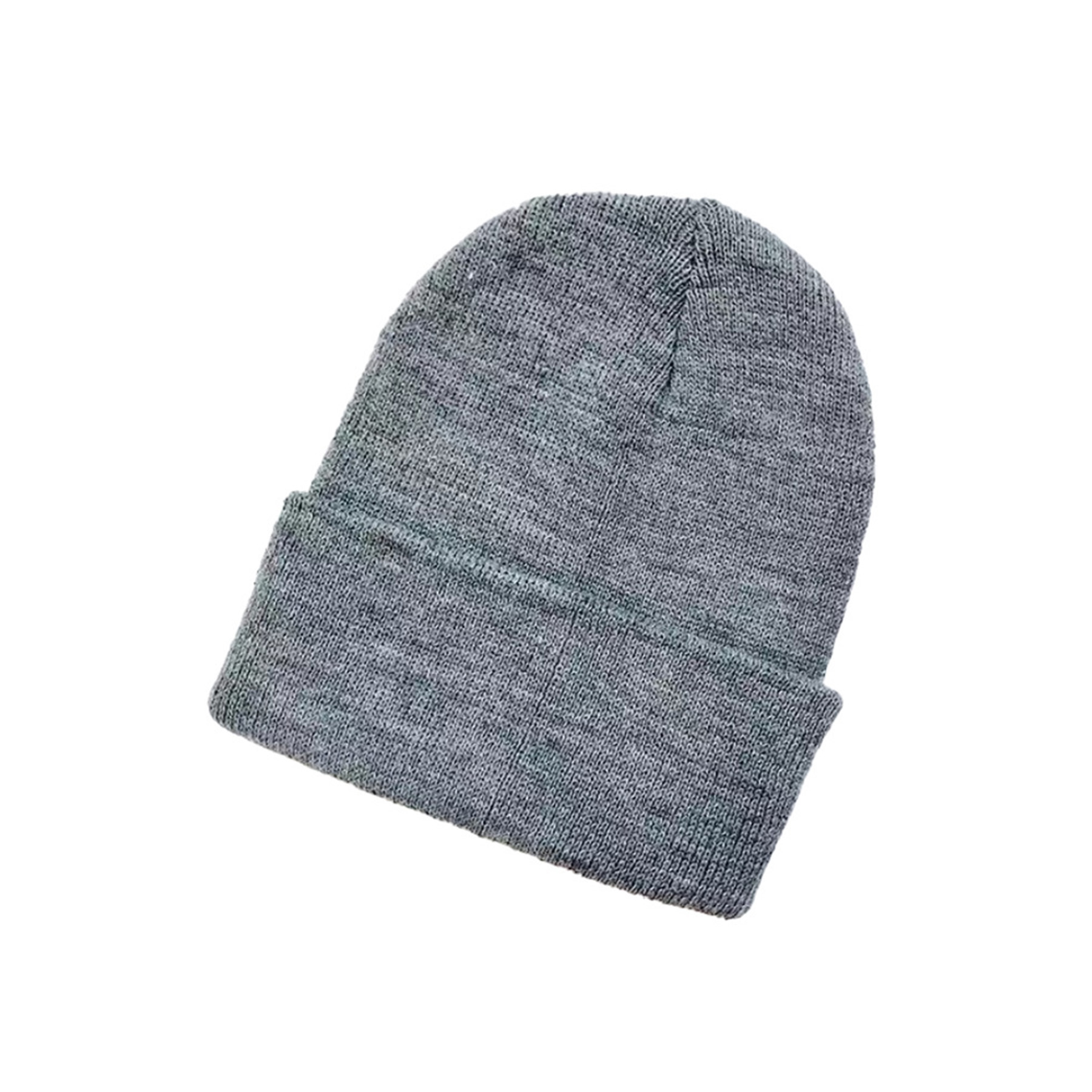 Acrylic Knit Beanie Hat 3