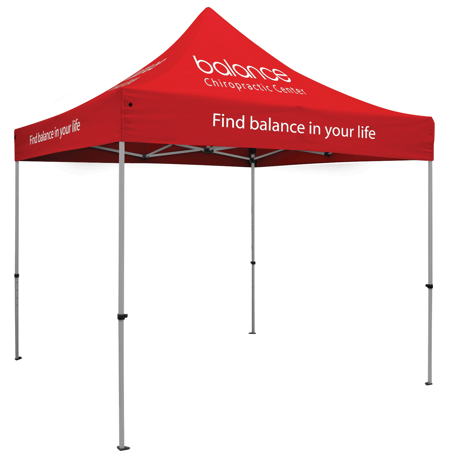 10' Premium Tent Kit (Imprinted, 4 Locations) 23