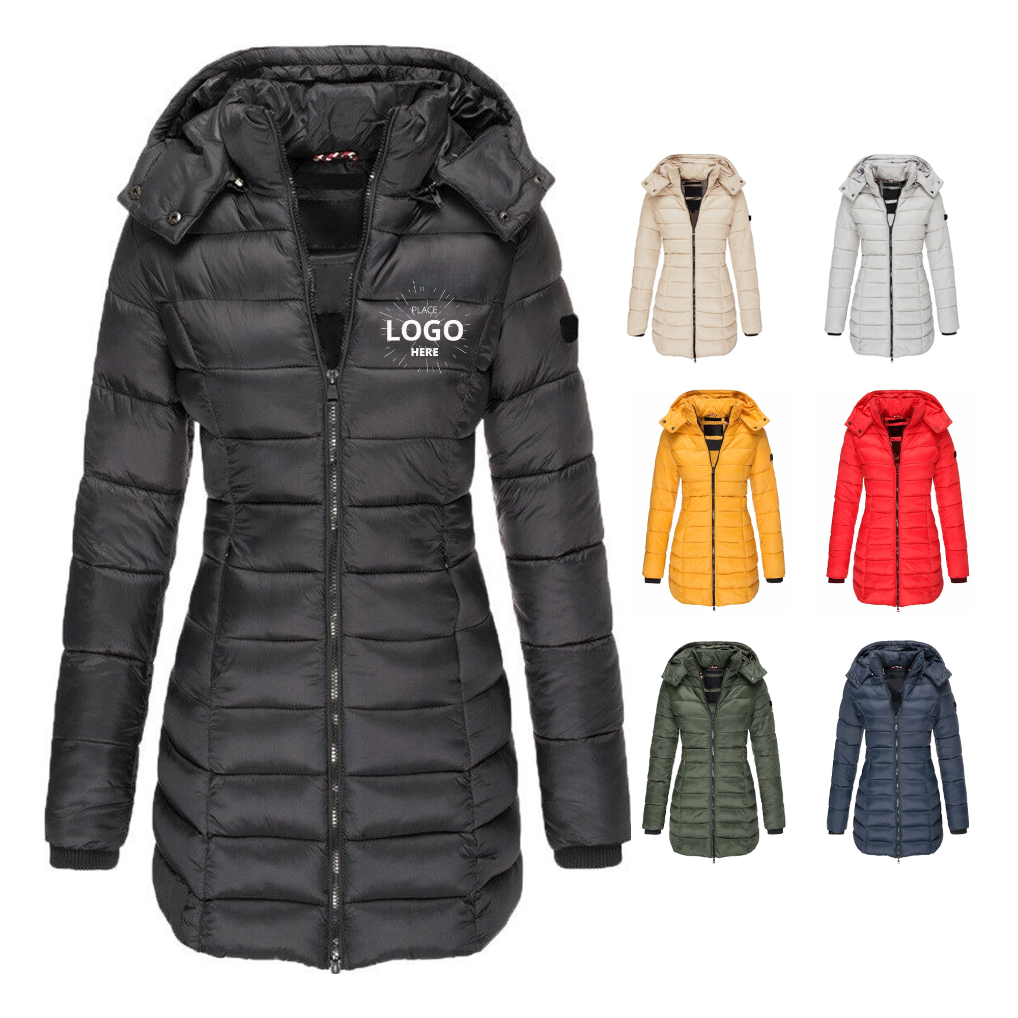 Custom Waterproof Winter Puffer Down Jacket 2