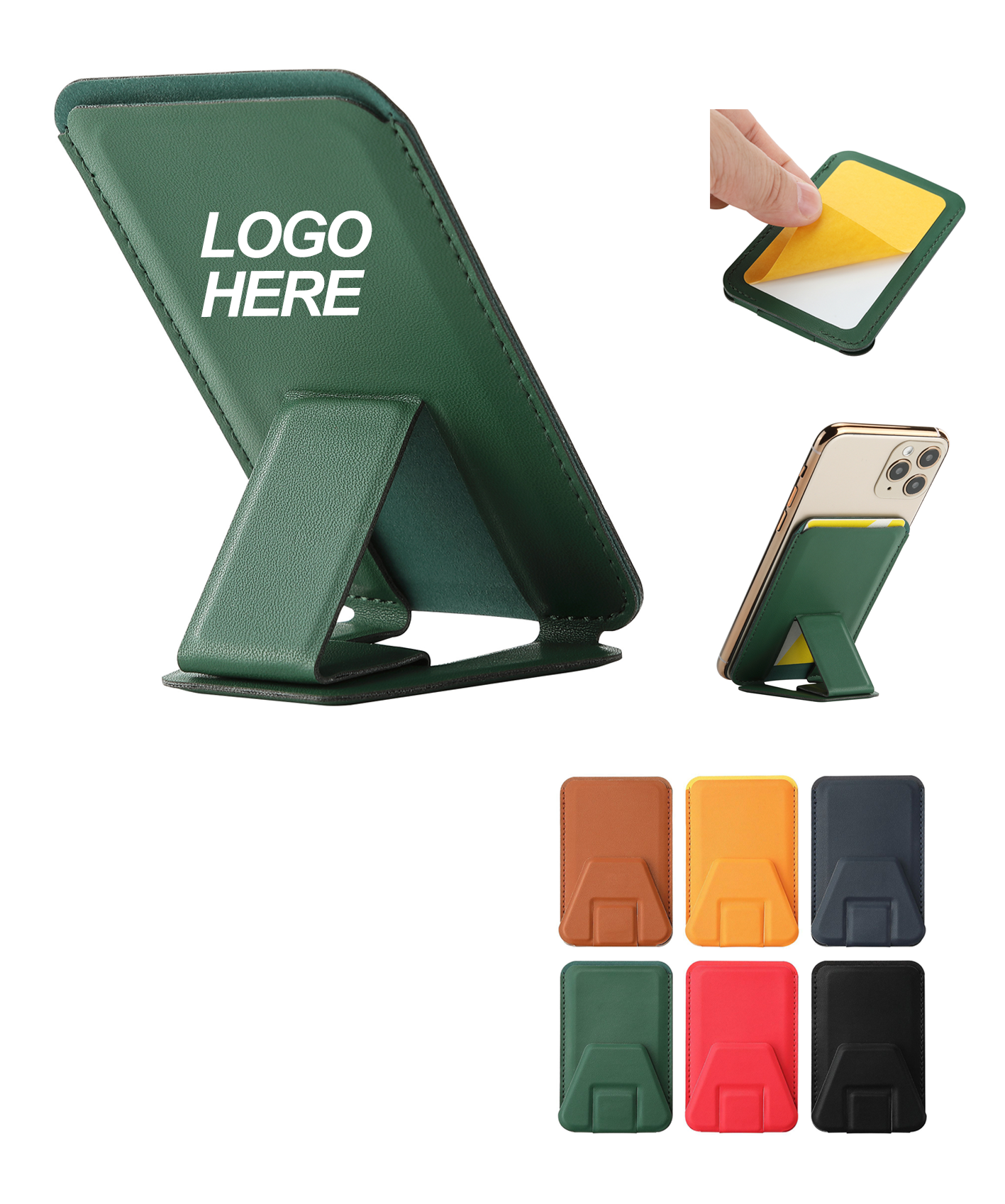 Collapsible Mobile Phone Wallet Stand 4