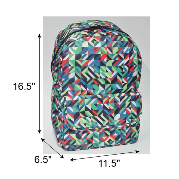 Premium Sublimation Backpack w/ Front Flap Pocket 2