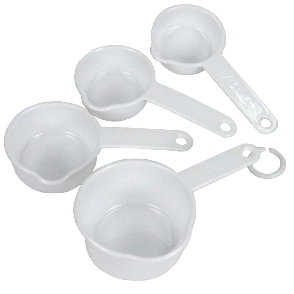 Measuring Cup Sets - 4 Sizes White 3