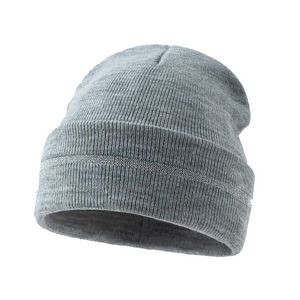 Reflective Striped Lined Fluorescent Knitted Beanie Hat 3