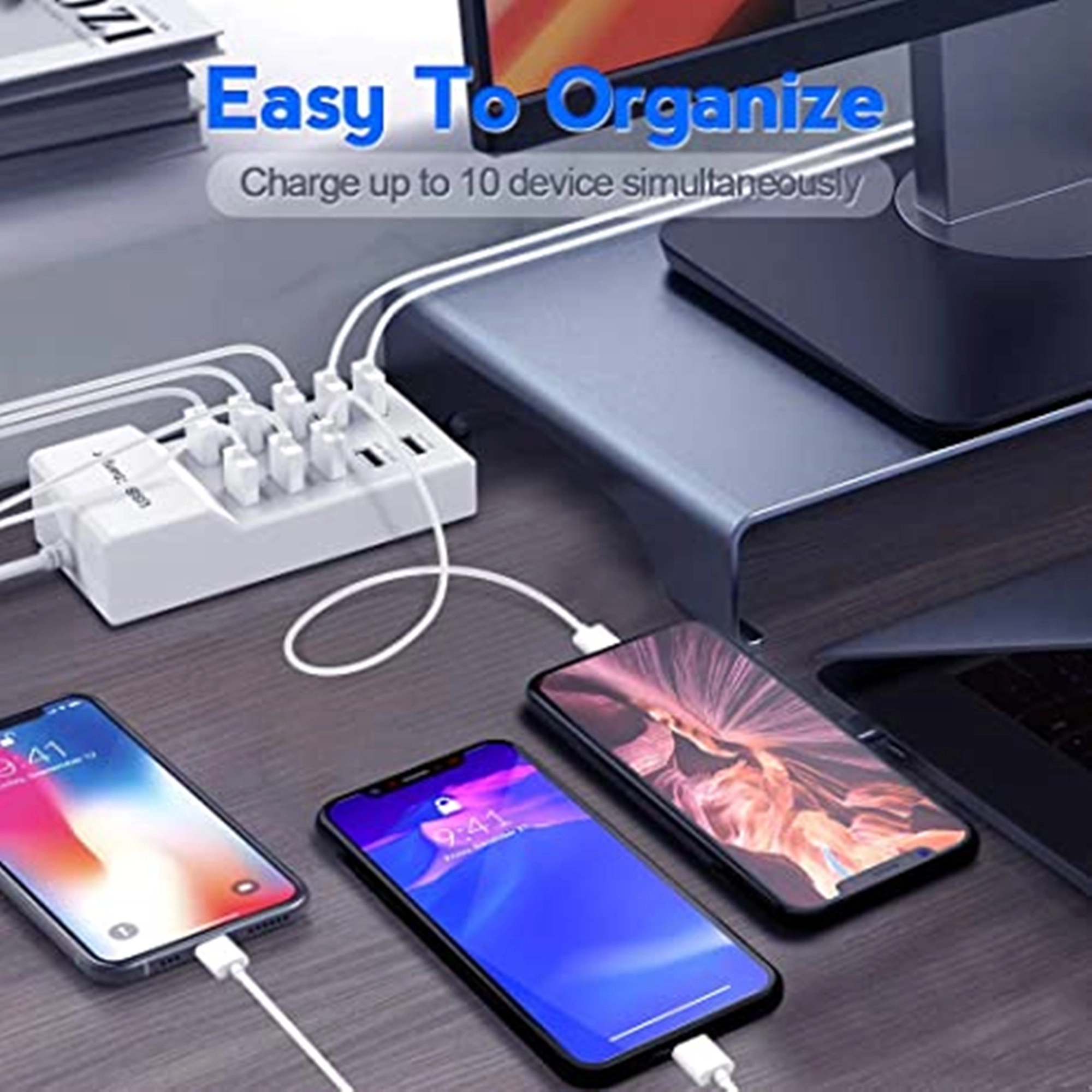 10-port USB charging station 1