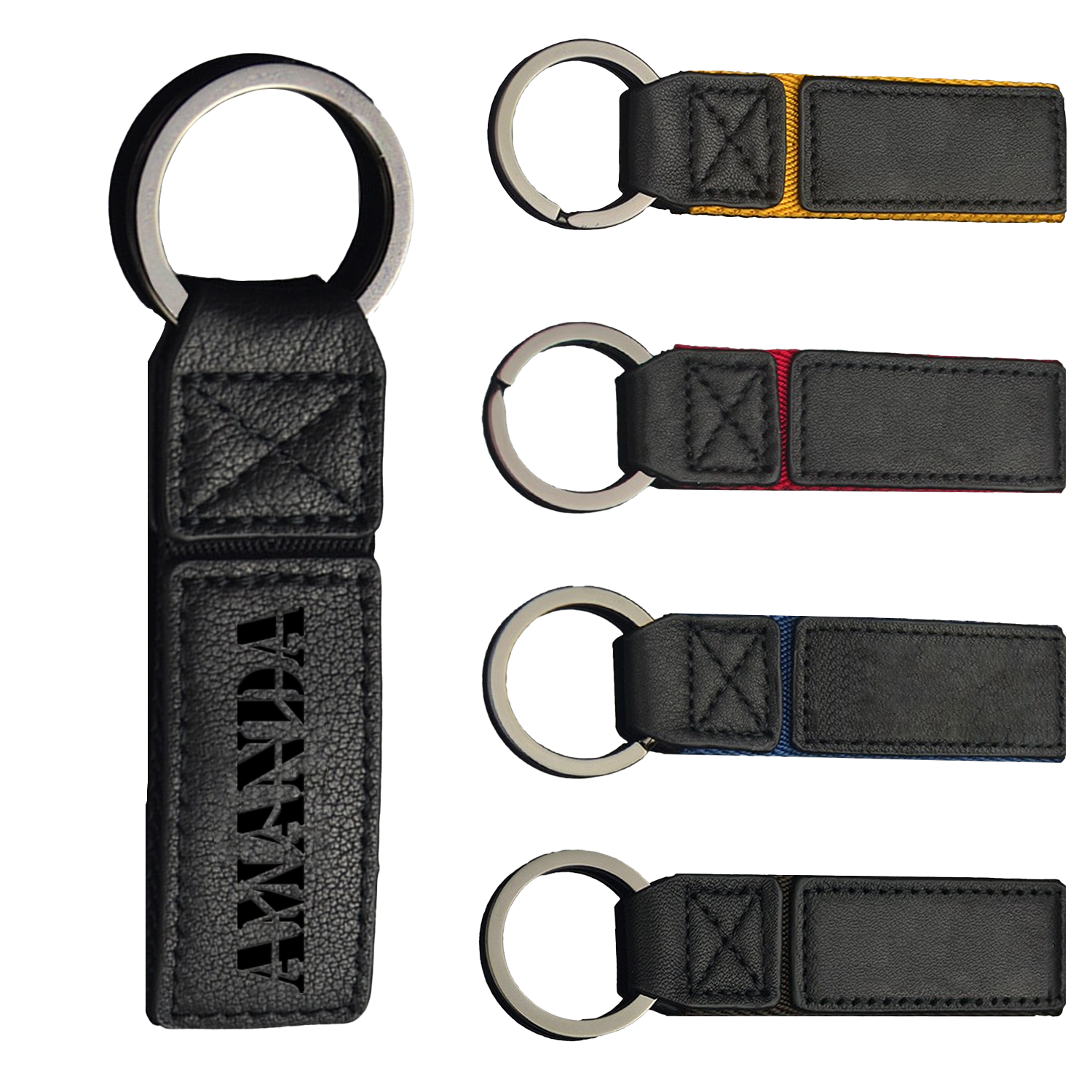 PU Leather Car Keychain 11