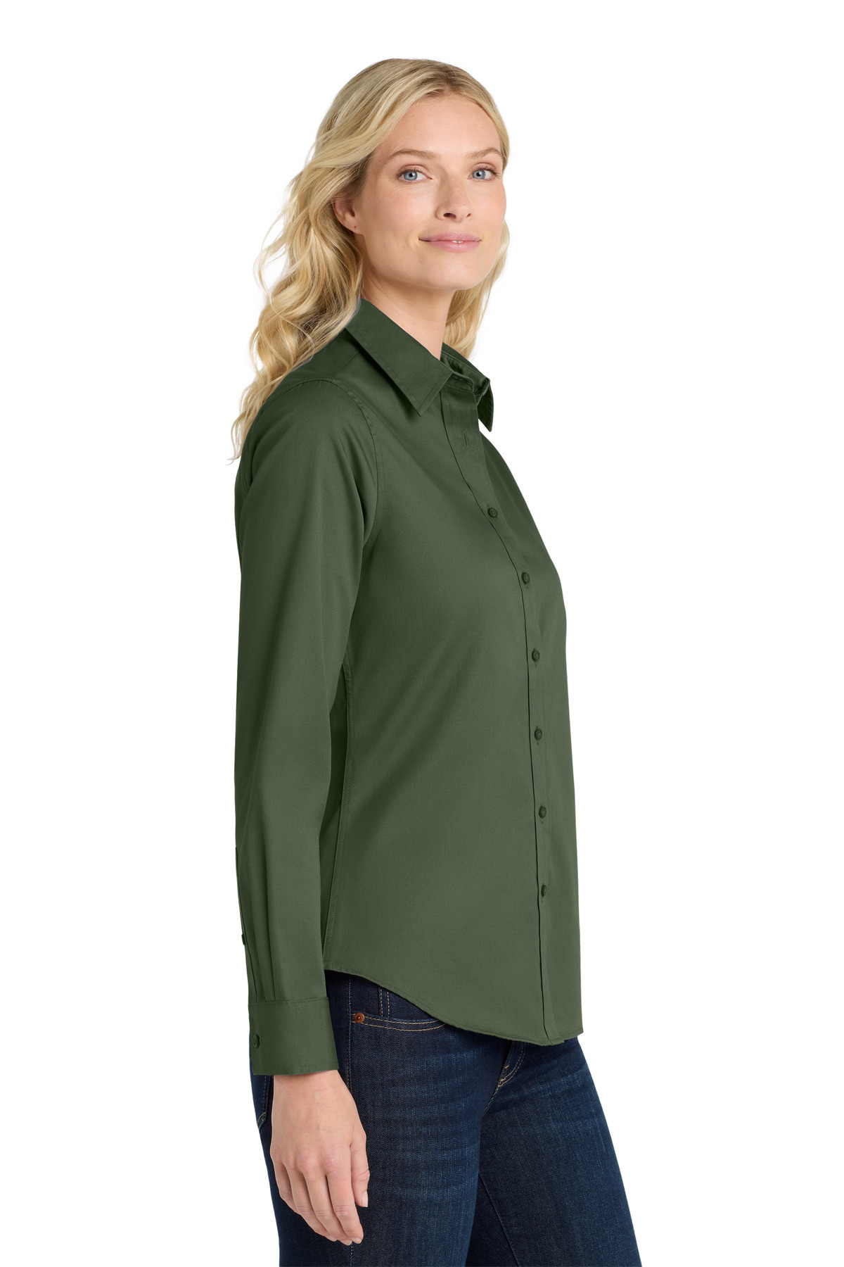 Port Authority Women's Long Sleeve Easy Care Shirt. L608 127