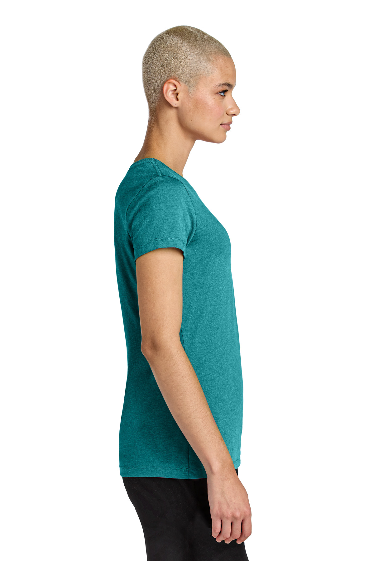 District Women's Perfect Weight CVC Tee DT188 32