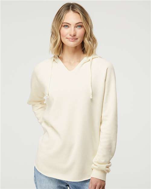 Women's Lightweight California Wave Wash Hooded Sweatshirt - PRM2500 32