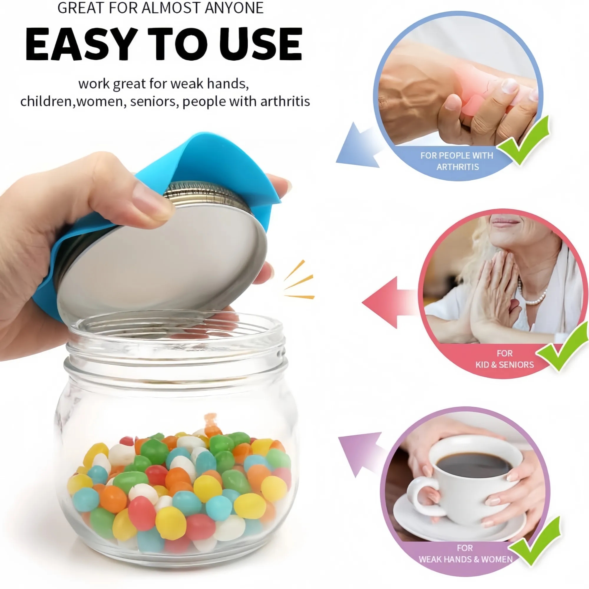 Anti-Slip Heat-Insulating Bottle Opener Coaster 1