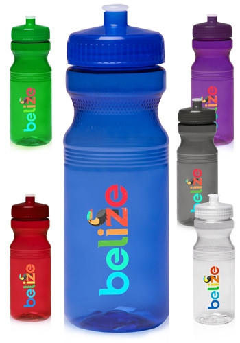 Poly-Clear™ 24 oz Bike Water Bottle 2