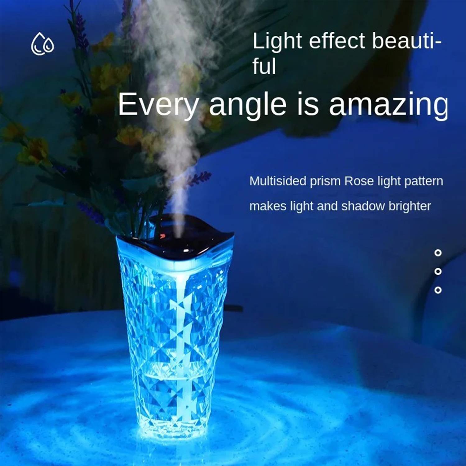 Flower Arrangement LED Humidifier 2
