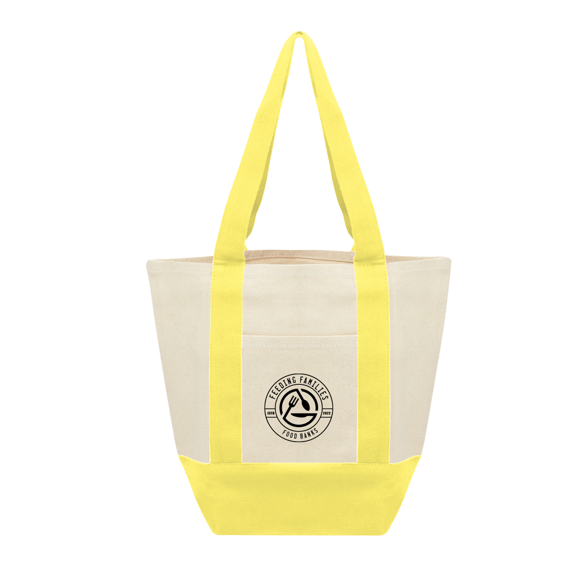 Mini Starboard 10 oz. Recycled Cotton Canvas Tote, custom tote bag with logo imprint 15