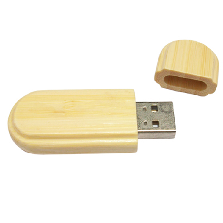 Eco friendly Bamboo or Wooden USB Drive in Various Shapes 1