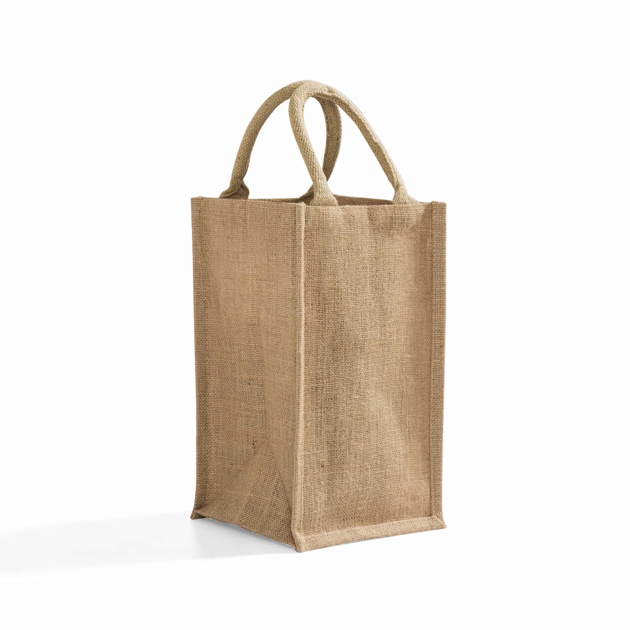 4 Bottle Jute Wine Bag 6