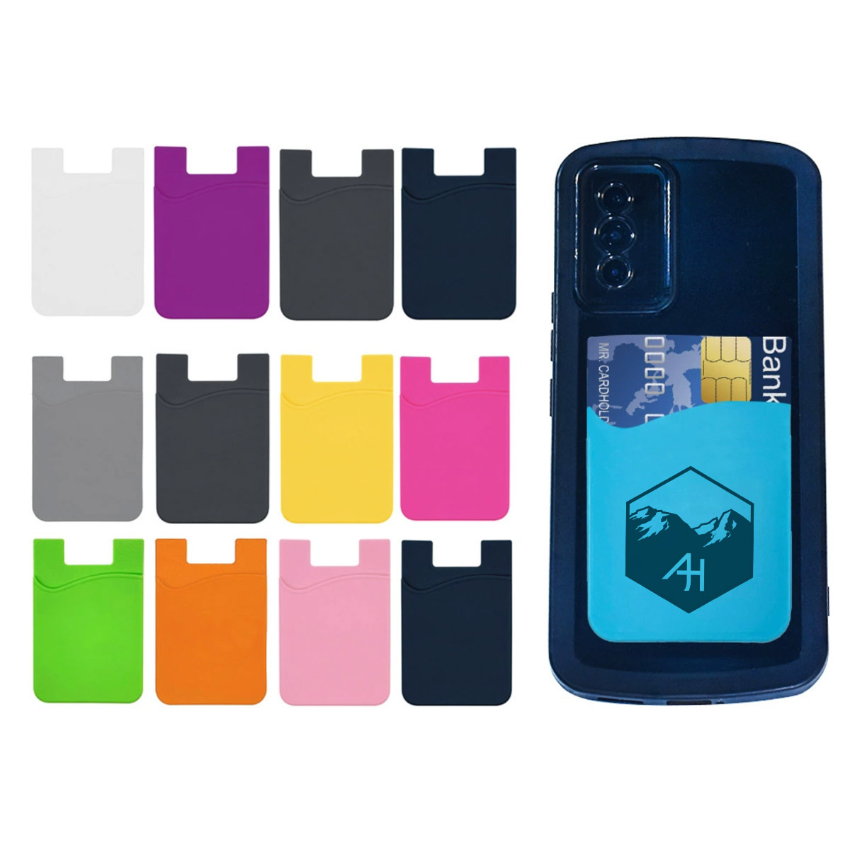 Single Layer Silicone Card Stickers 15