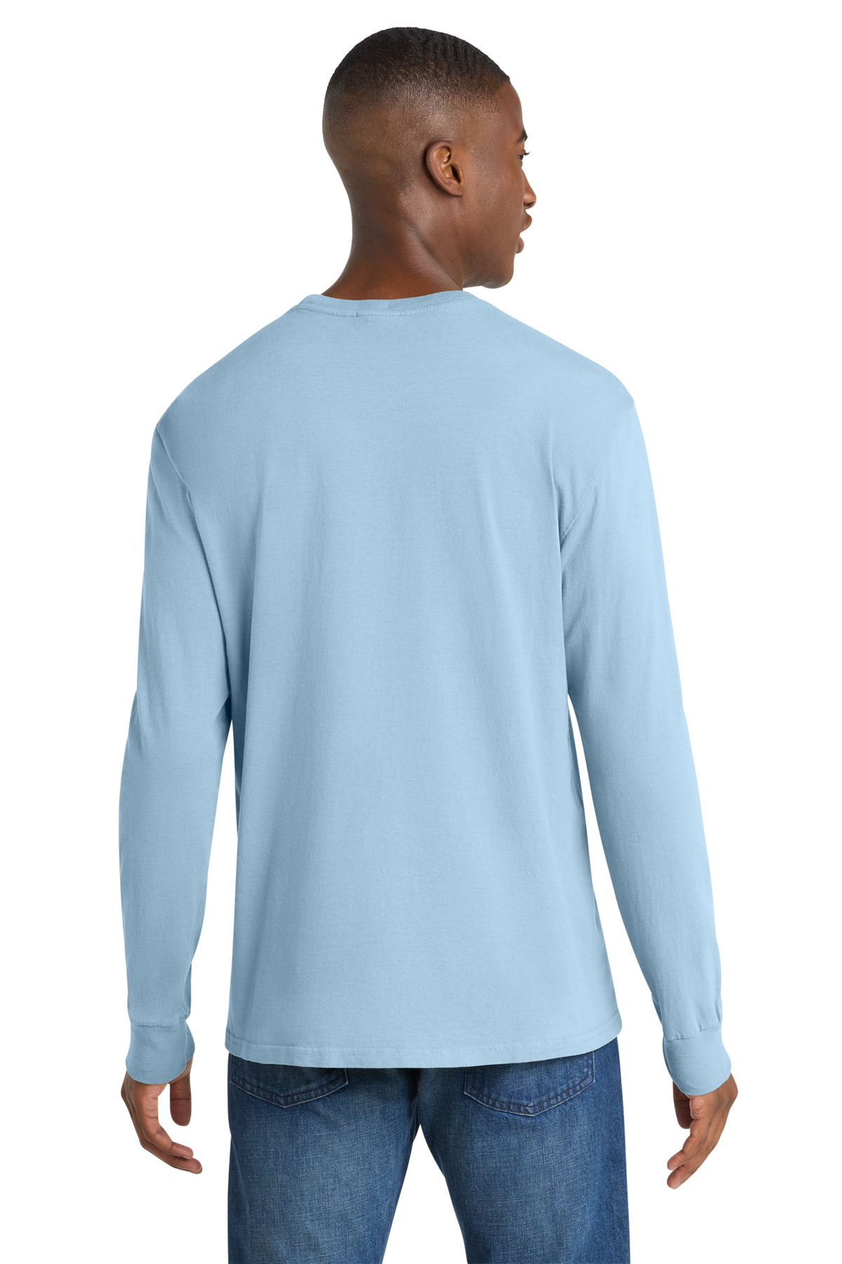 Port & Co Beach Wash Garment-Dyed Long Sleeve Tee PC099LS 89