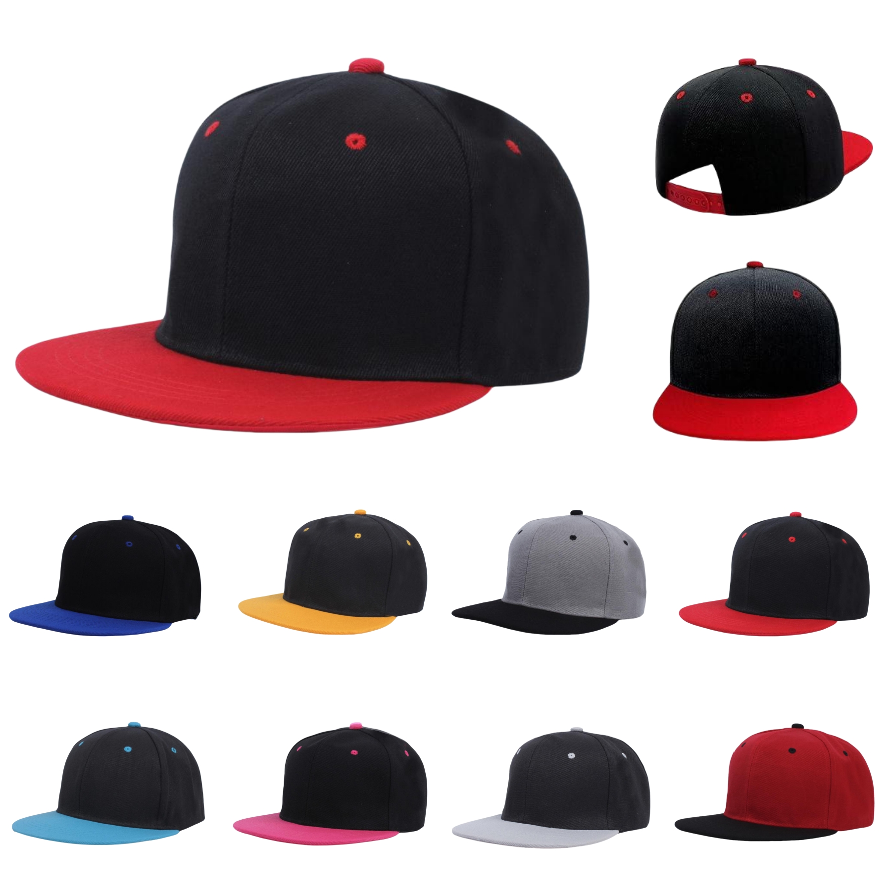 Two Tone Snapback Cap 7
