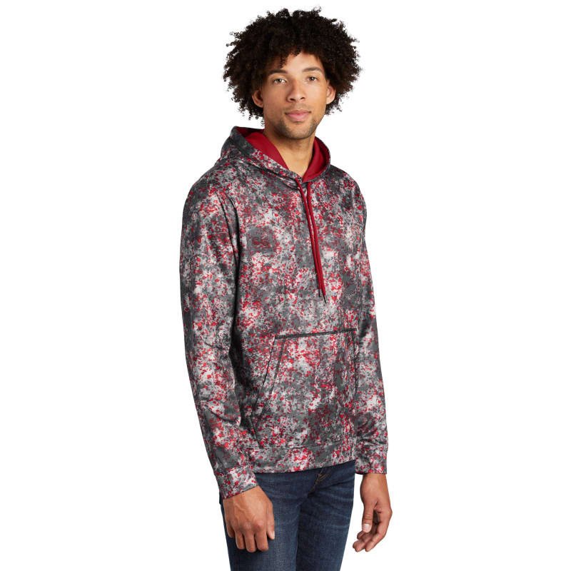 Sport-Tek Sport-Wick Mineral Freeze Fleece Hooded Pullover., custom hoodie or sweatshirt with logo imprint 3