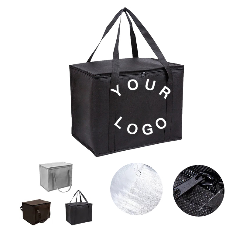Insulated Non Woven Cooler Bag 16.2x13x10.3 4