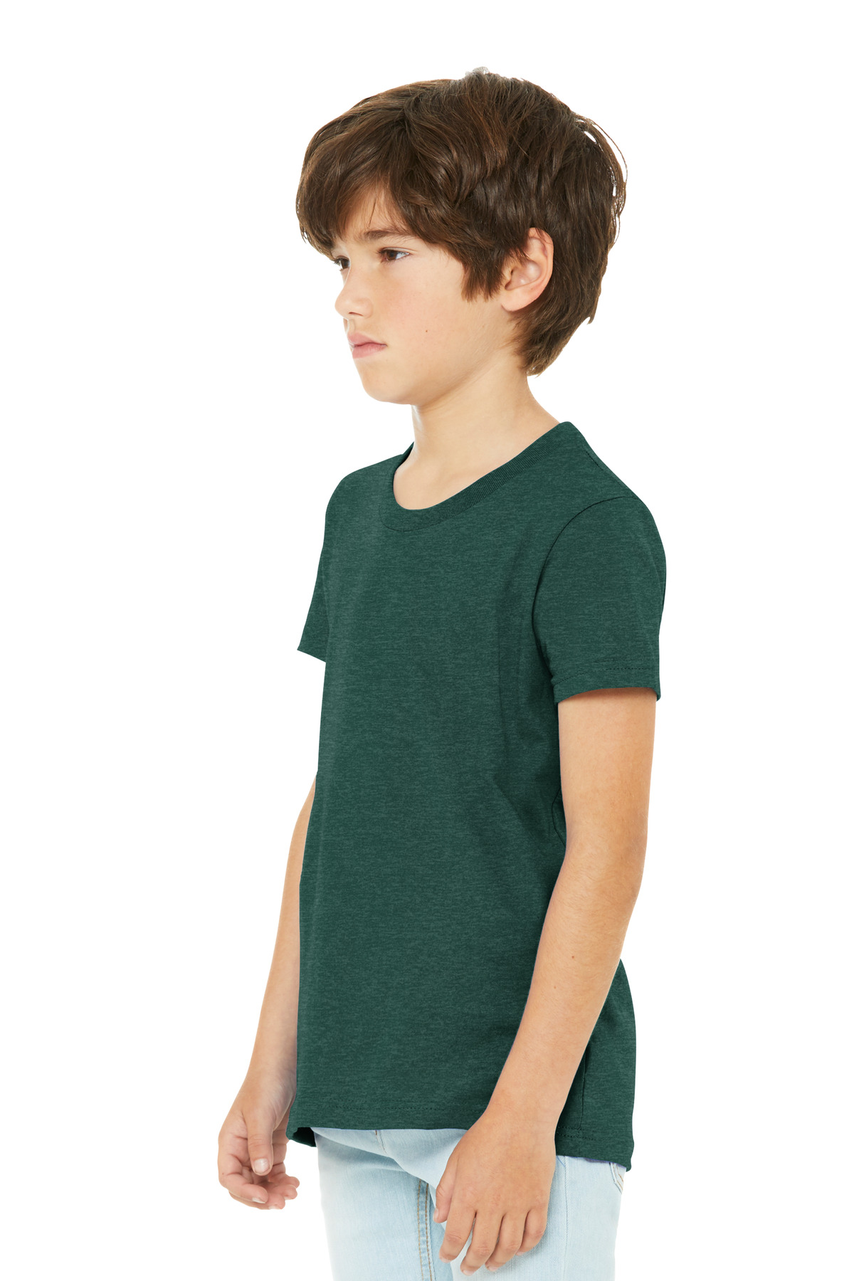 BELLA+CANVAS® Youth Heather CVC Tee 5