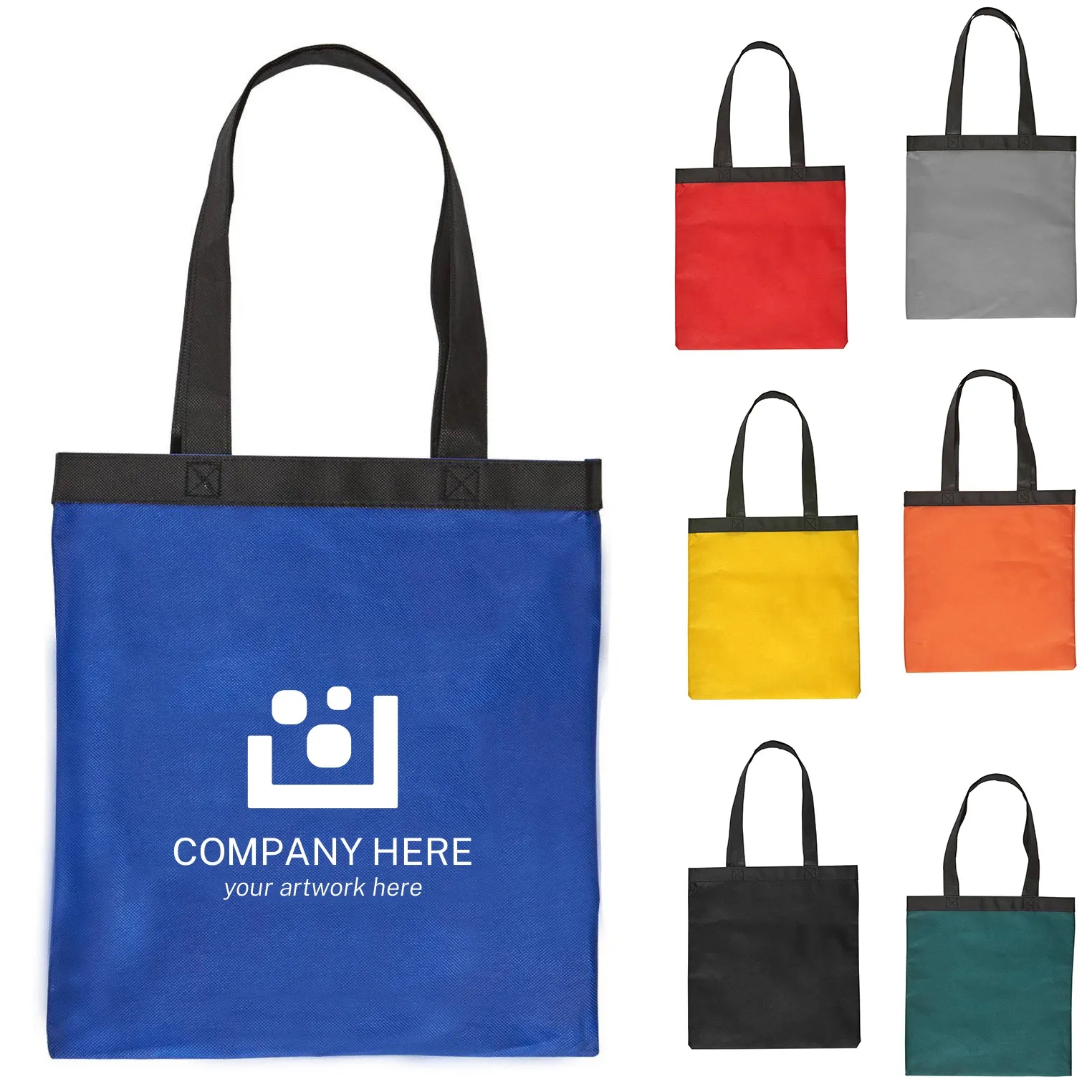 Tubac Non-Woven Value Tote Bag -13.25"x14" 7