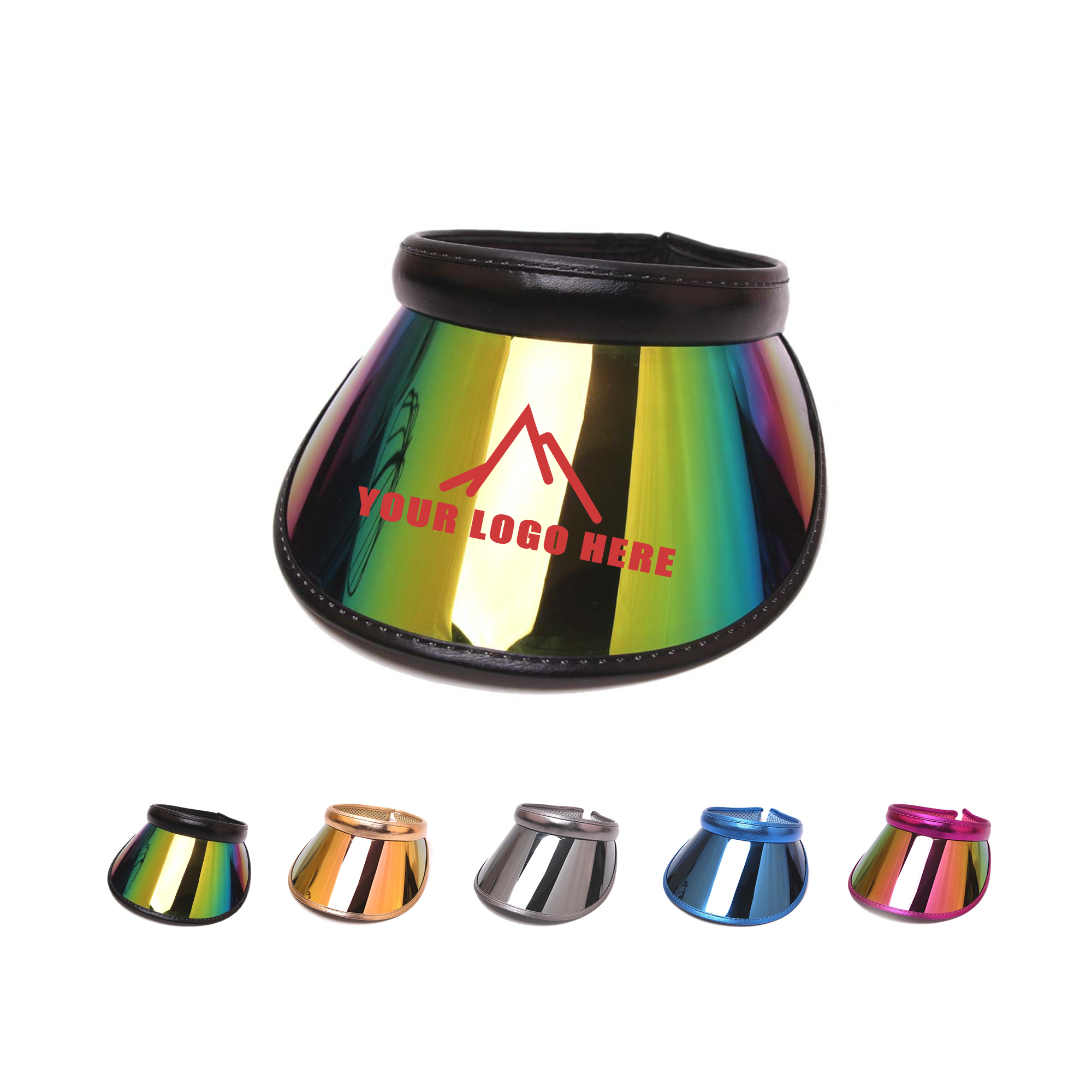 UV Protection Hair Clip Visor Hat 4