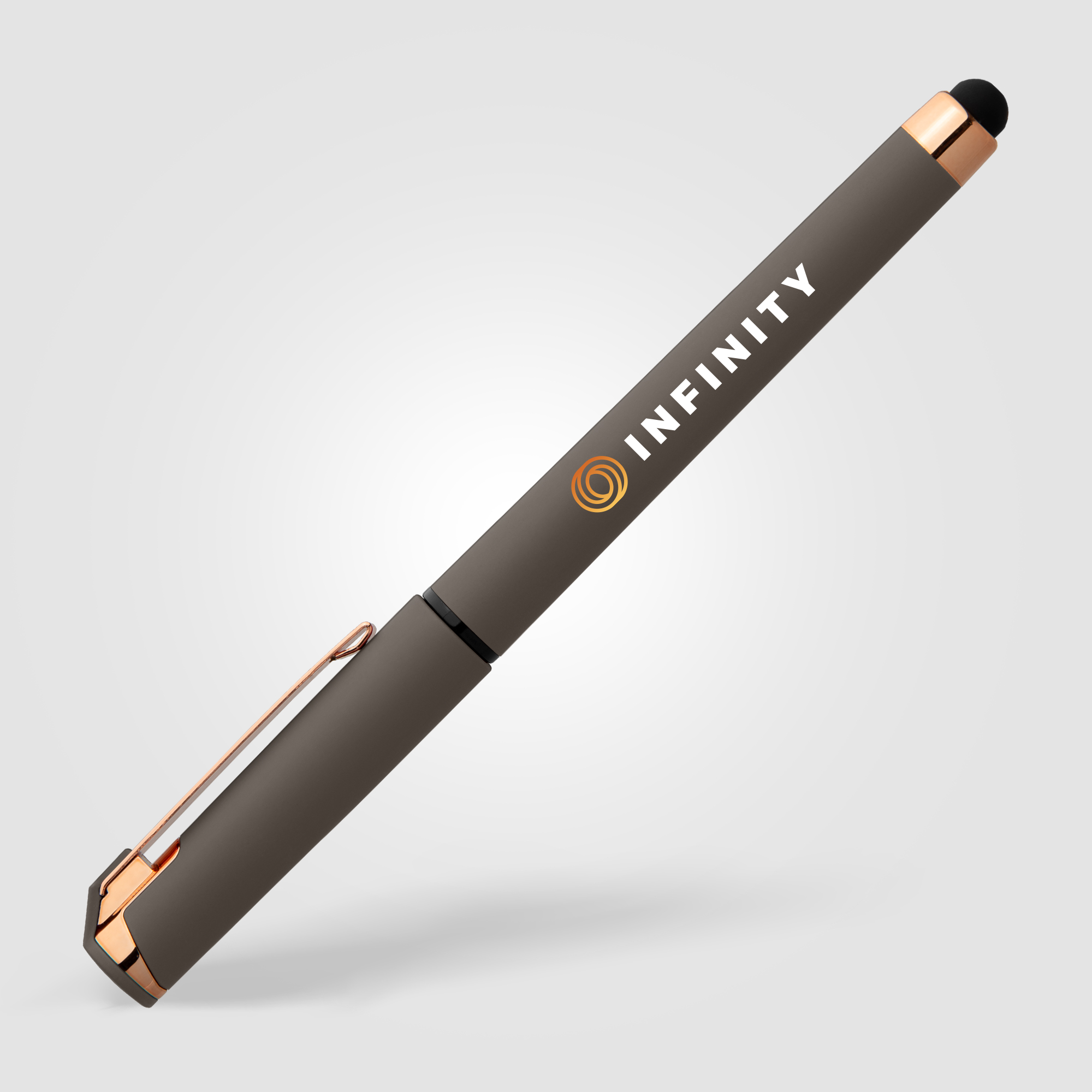 Islander Softy Rose Gold Gel Pen w/ Stylus 39
