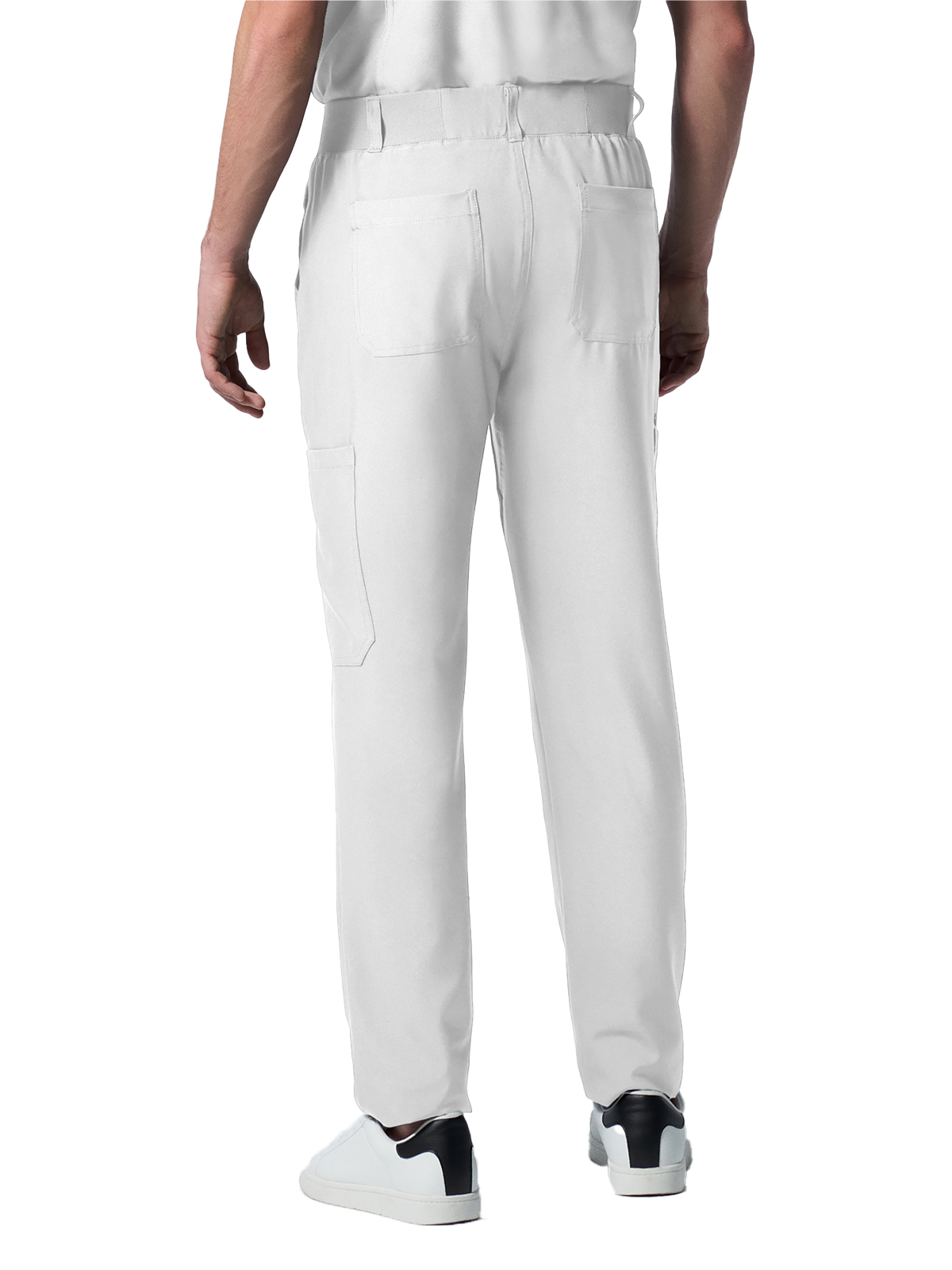 Landau - Forward - Men's Eight-Pocket Mid-Rise Rib-Knit Elastic Waist Cargo Pant 17