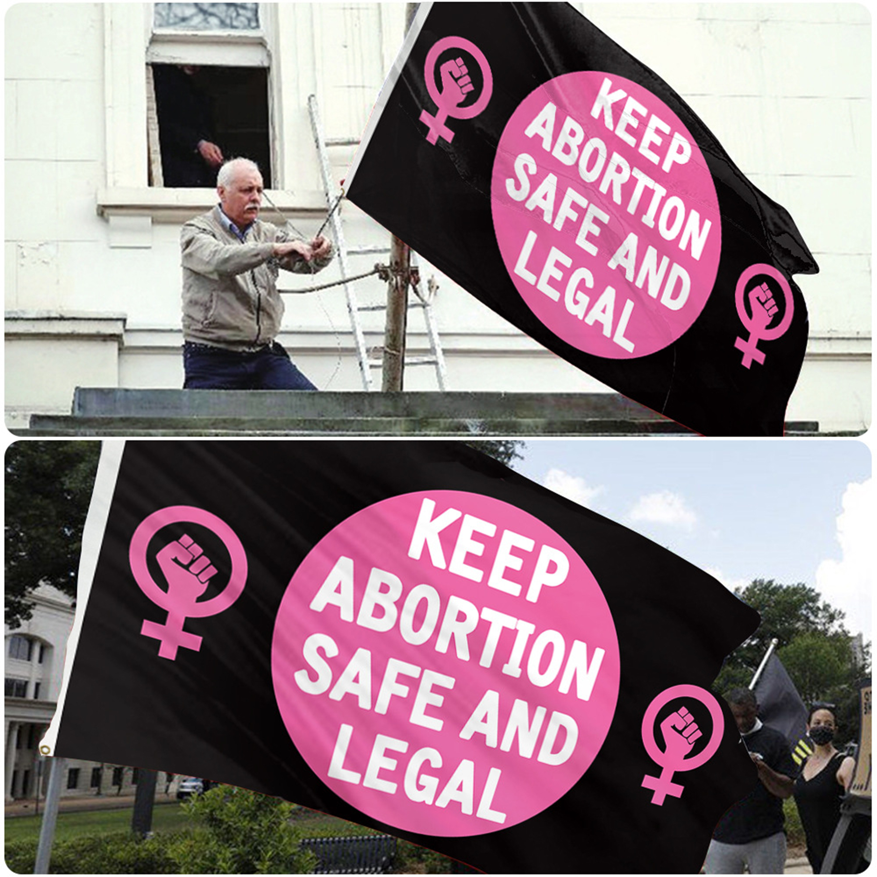 Parade Feminist Flags 4
