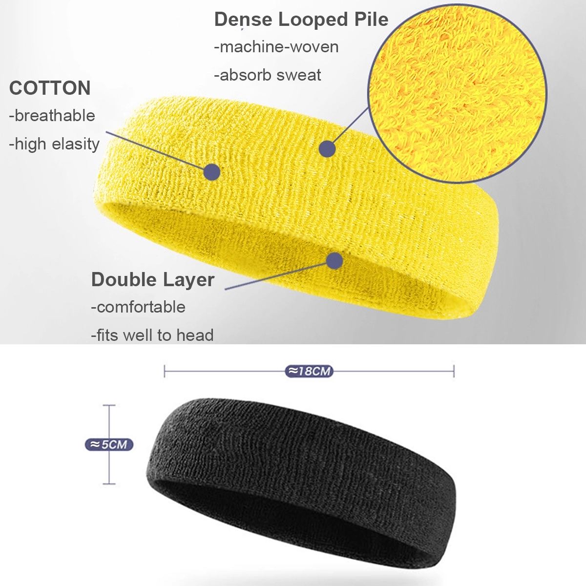 Sweatbands Sports Headband 2