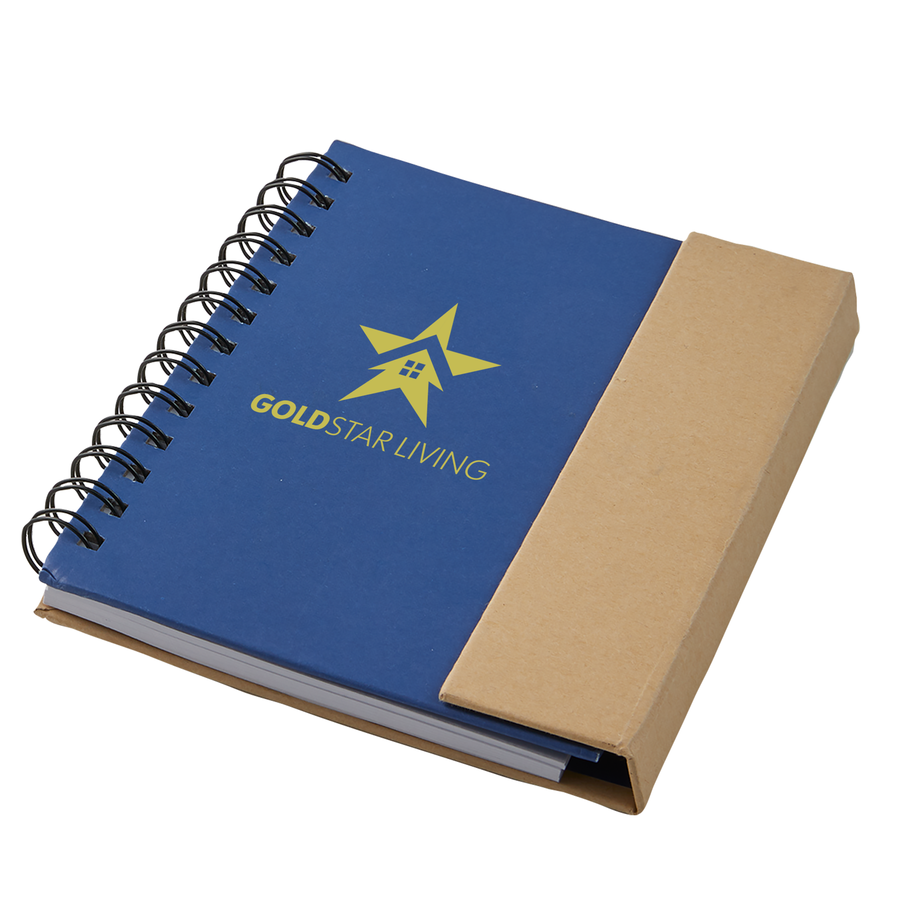 Eco Magnetic Notebook W/ Sticky Notes & Pen 6