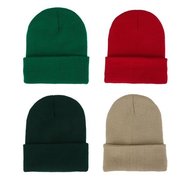Acrylic Knit Hat Beanie 4