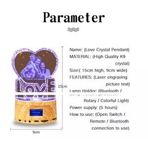 3D Crystal LED Music Box 4