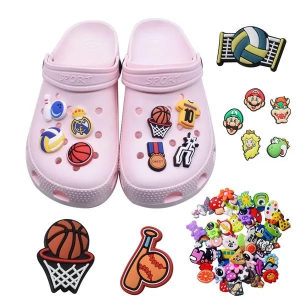 Custom Molded PVC Croc Shoe Charms 1
