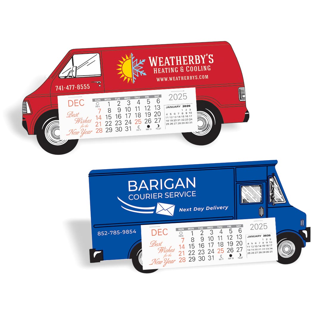 Truck Desk Calendar - Custom 1