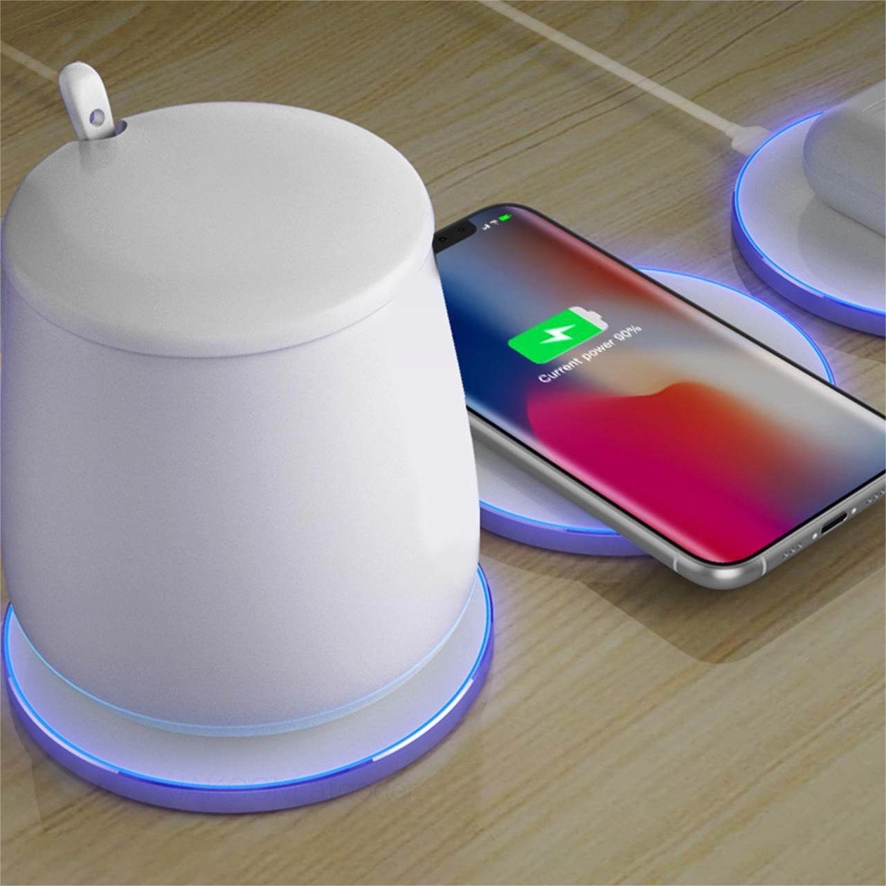 2 In 1 Smart Mug Warmer with Wireless Charger Ember 3
