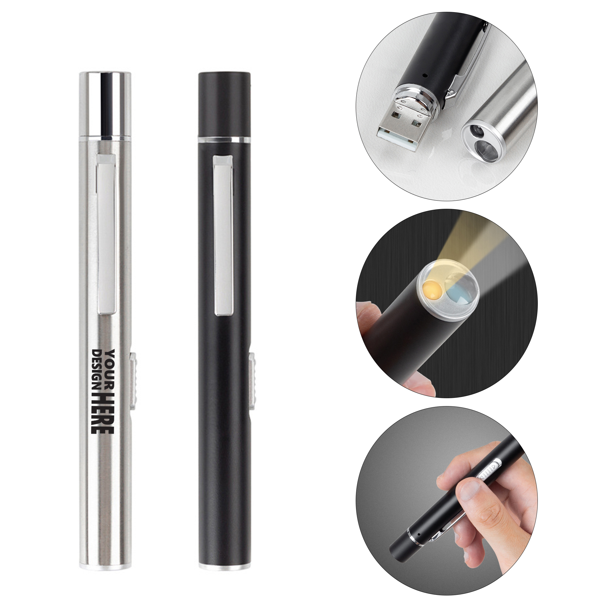 USB Rechargeable Medical Penlight 2
