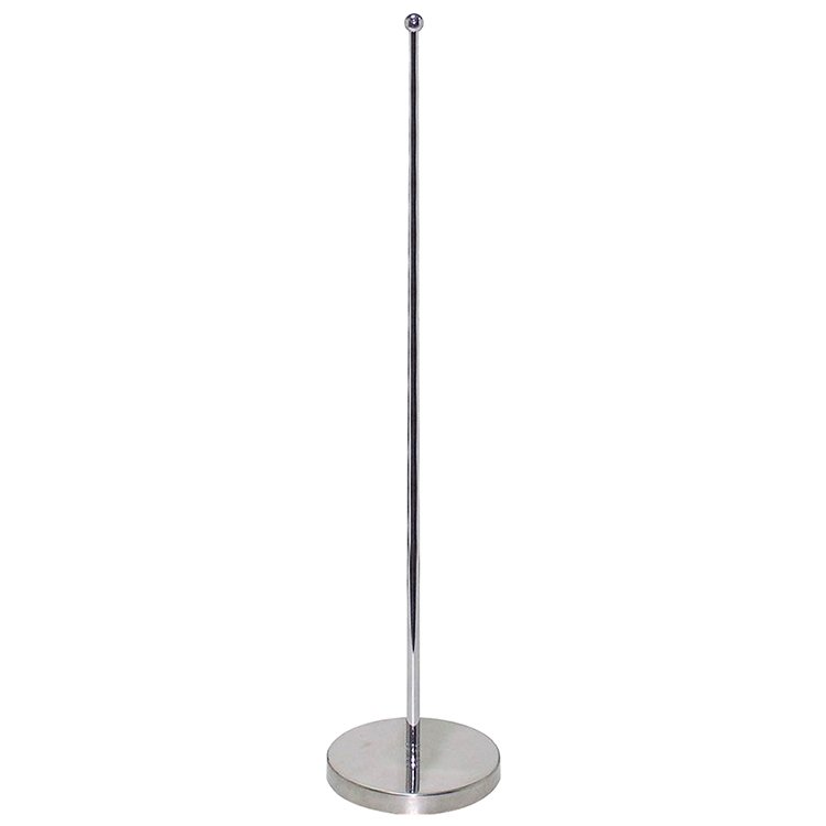 10.6-19.3" Metal Telescopic Flagpole with One Double Sided Flag 5