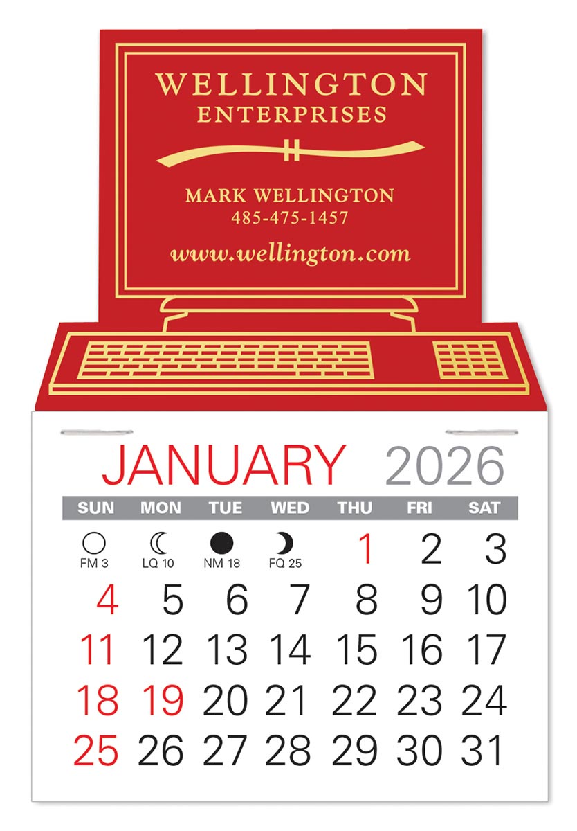 Computer Value Stick™ Calendar 3