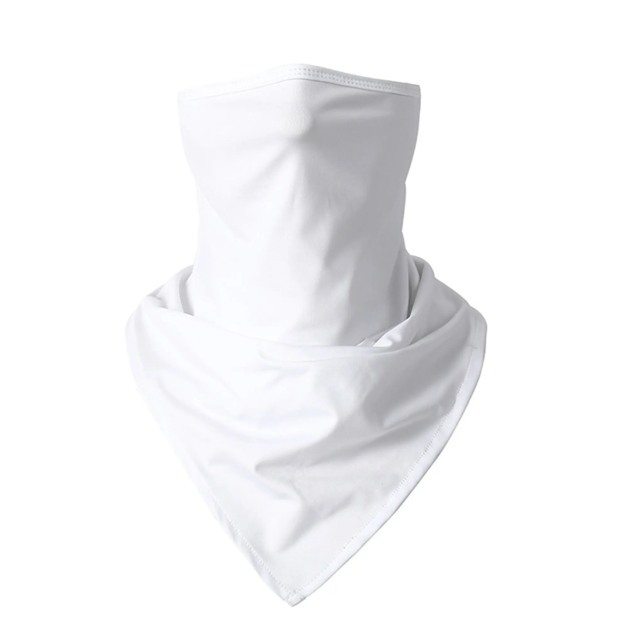 Ice Silk Ear-Loop Triangle Face Cover 2