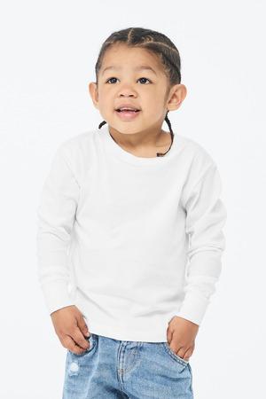BELLA+CANVAS Toddler Jersey Long Sleeve Tee BC3501T 4