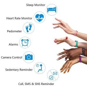 Tracker Smart Watch Fitness Bracelet 34