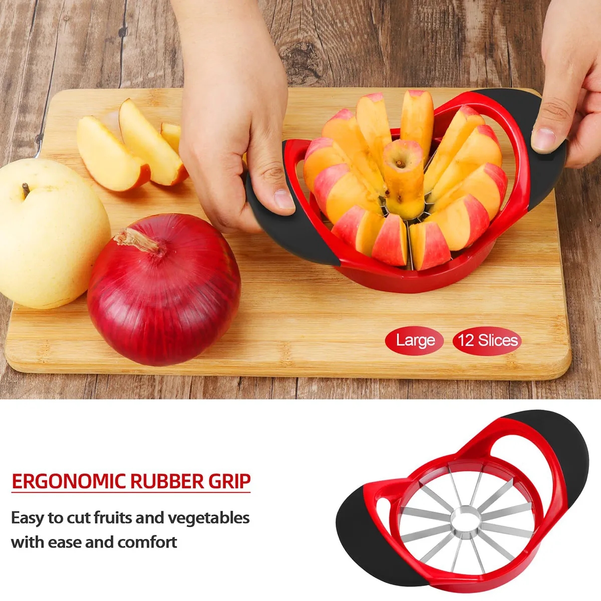 Slicer With 12 Blades Professional Apple Cutter 5