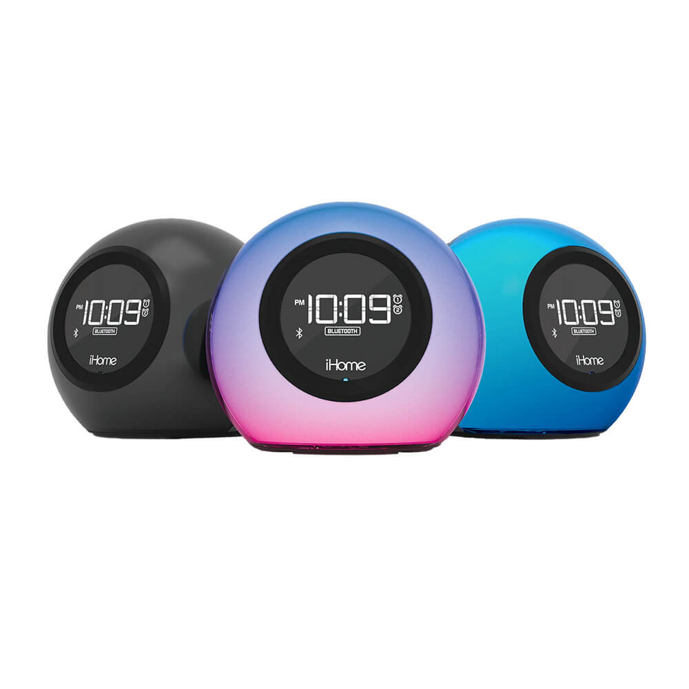 Powerclock Glow Bluetooth Color Changing Alarm Clock IBT295B