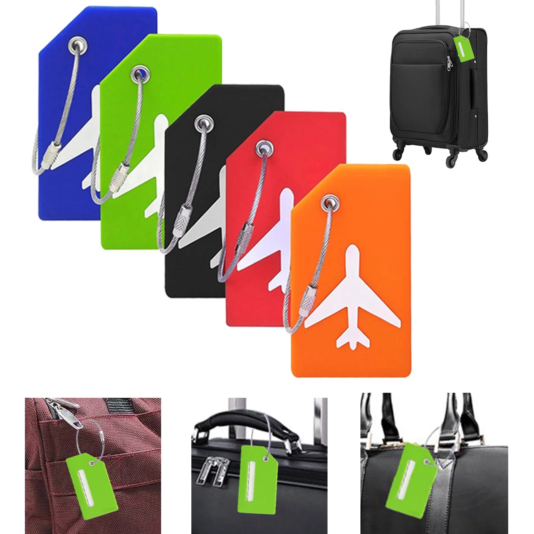 Silicone Suitcase Tag 10